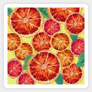 Mediterranean oranges VIII Sticker